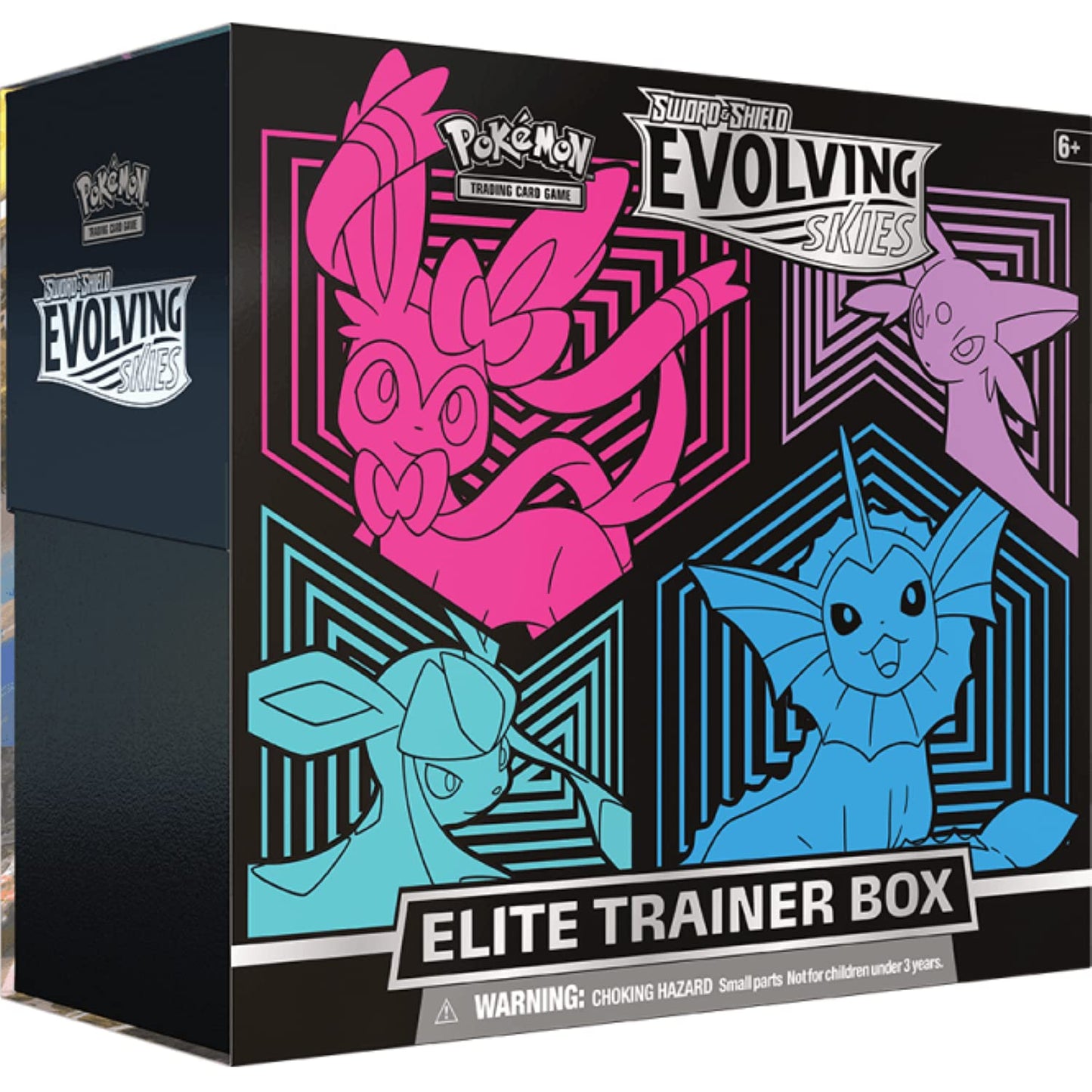 Pokemon - Evolving Skies - Elite Trainer Box - Sylveon, Vaporeon, Glaceon, and Espeon