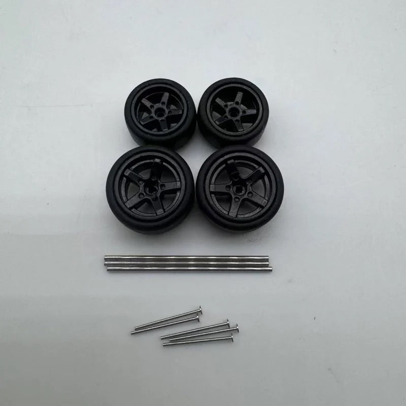 1:64 Staggered Advan GT Wheels