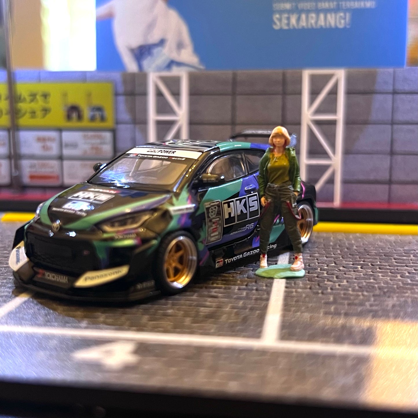 1:64 Premium Female Miniature figure.