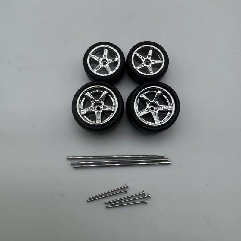 1:64 Staggered Advan GT Wheels