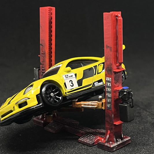 Weathered adjustable Dual Post Lift