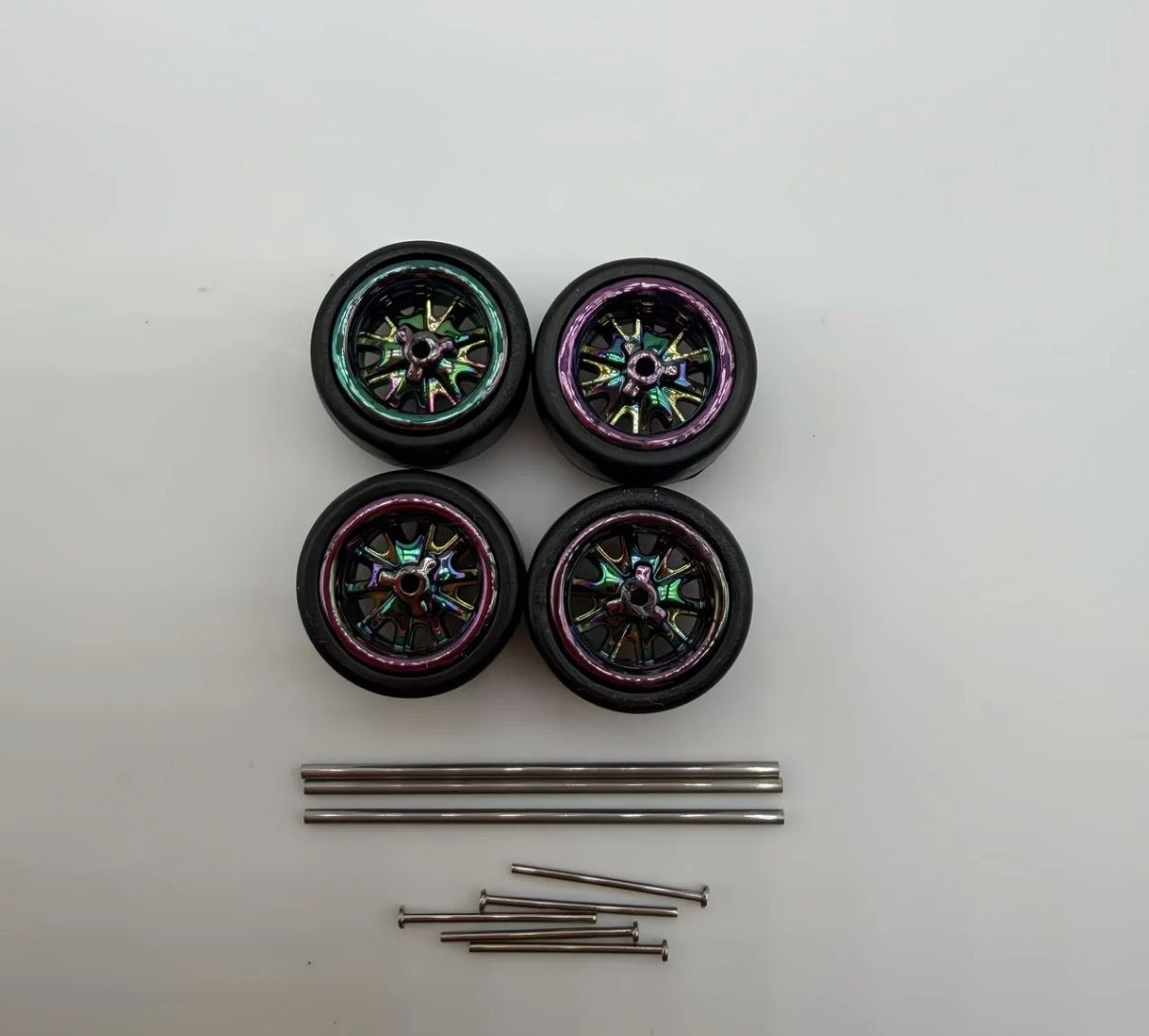 1:64 10 Spoke V Wheels