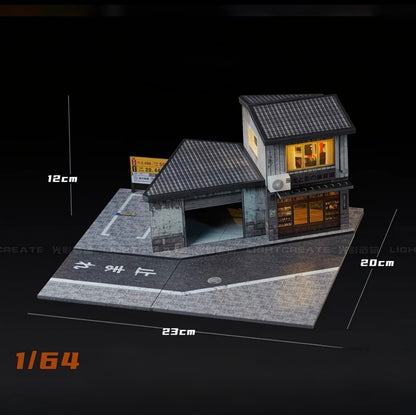 Japanese Corner Grocery Store, Hobby Store and Hardware Store Bundle Set