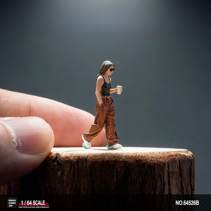 1:64 Premium Female Miniature figure.