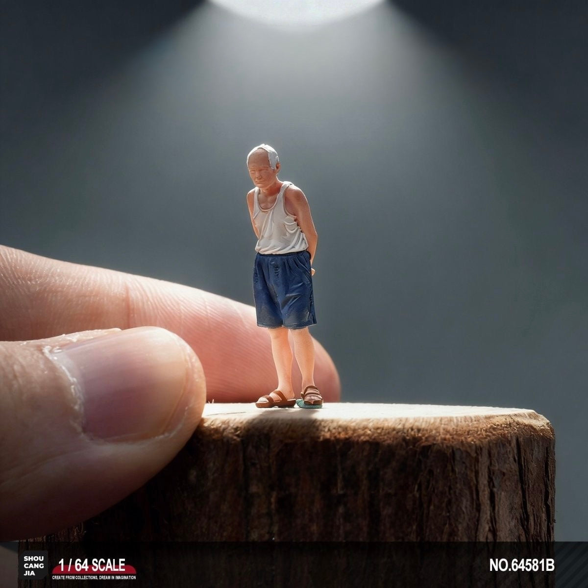 1:64 Premium Male Miniature figure.